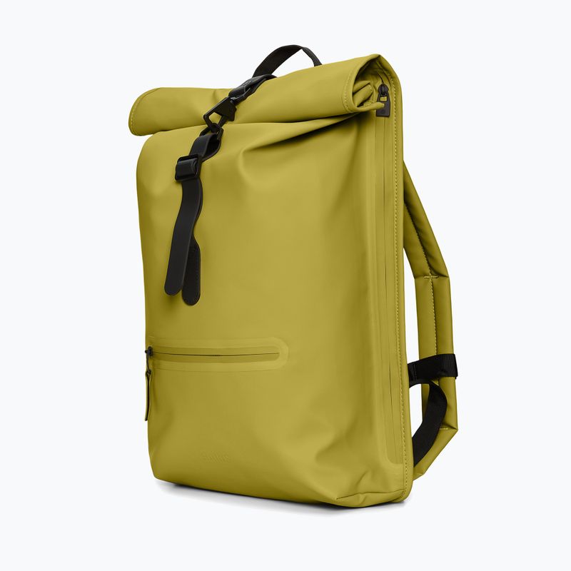 Városi hátizsák Rains Rucksack Rolltop glow 2