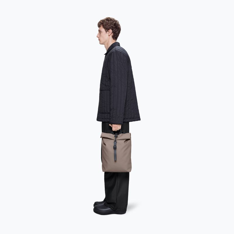 Városi hátizsák Rains Rolltop Rucksack Mini Cinder 4