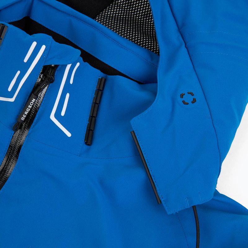 Férfi síkabát BERGSON Velox Stx ibiza blue/white 6