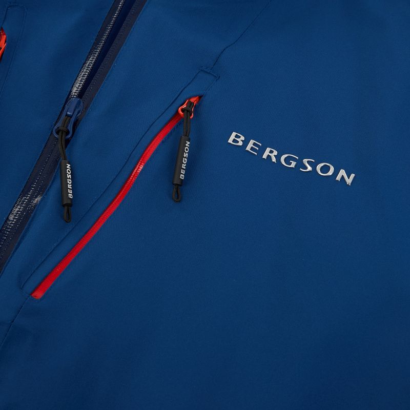 Férfi síkabát BERGSON Axen Stx director blue 4