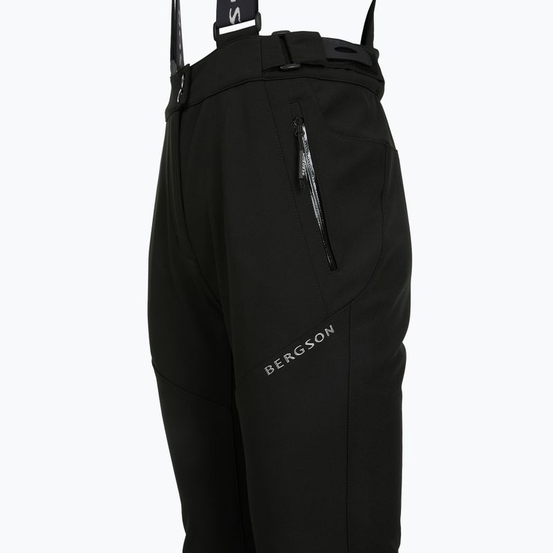 Női sínadrág BERGSON Magno jet black 3