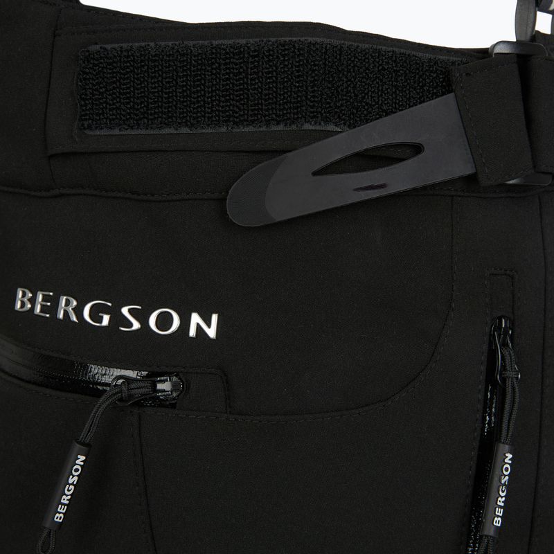 Női sínadrág BERGSON Magno jet black 5