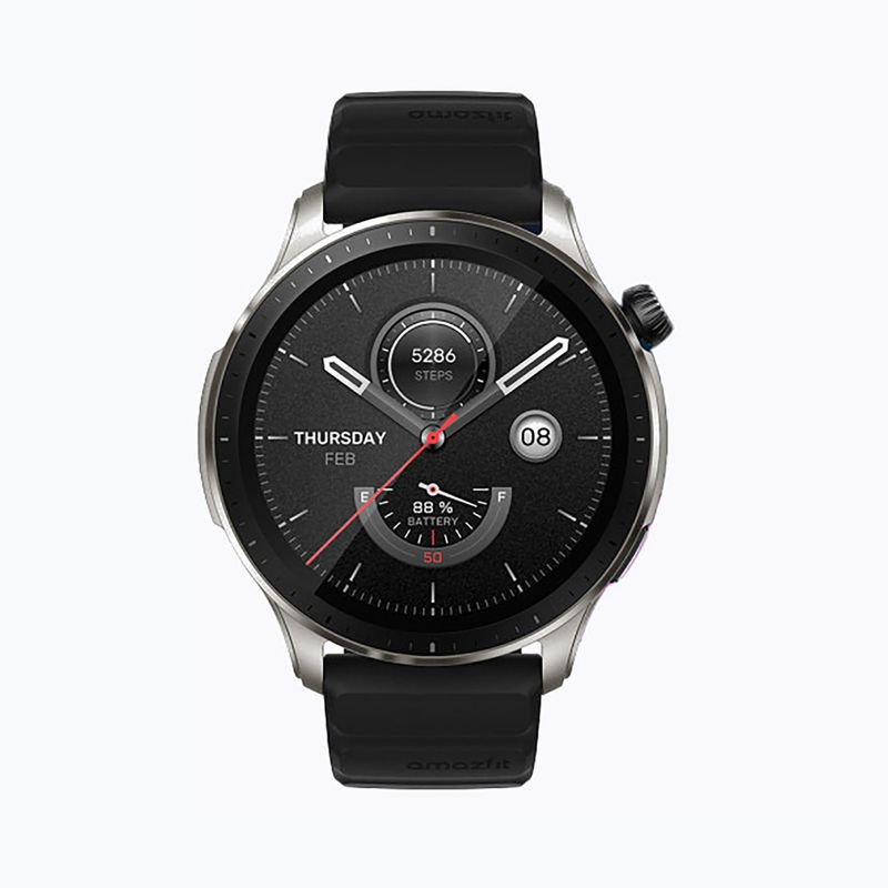 Amazfit GTR 4 Superspeed óra + skála fekete/ezüst W2166EU1N 2