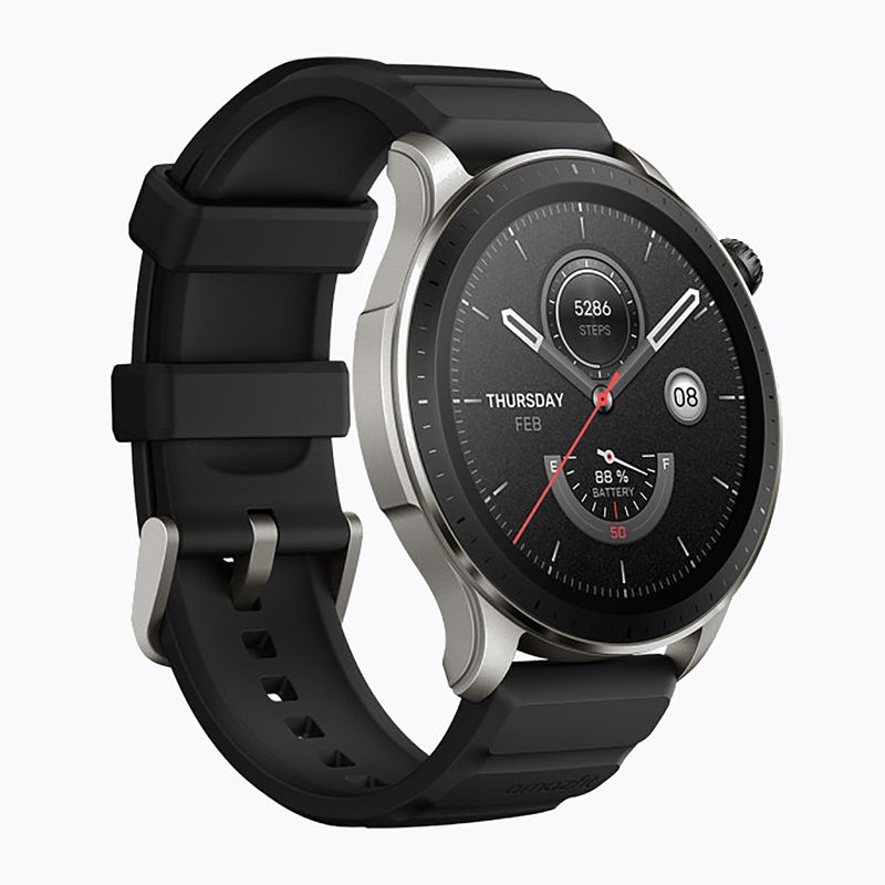 Amazfit GTR 4 Superspeed óra + skála fekete/ezüst W2166EU1N 3