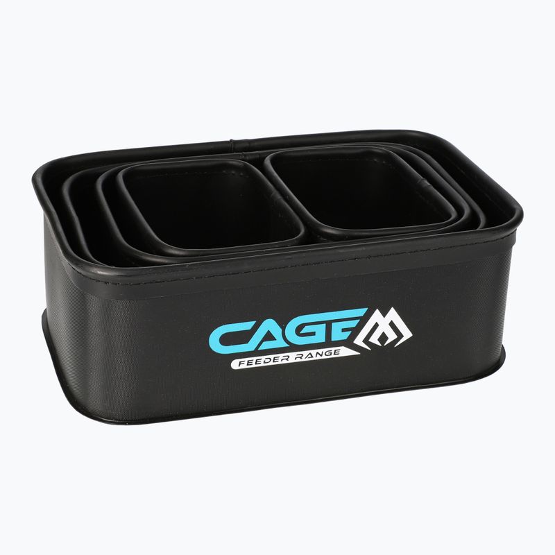 Horgász box Mikado Eva Cage Bait Box System 4 db