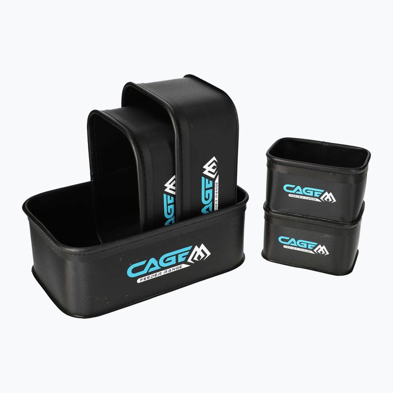 Horgász box Mikado Eva Cage Bait Box System 4 db 2