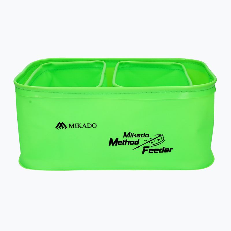 Mikado Eva Method Feeder Groundbait tartályok 005 3 db zöld UWI-MF-005-SET