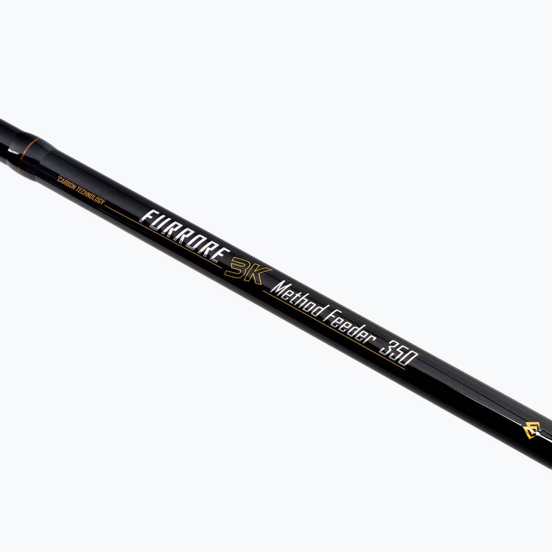 Mikado Furrore 3K Method Feeder rúd 90G-ig 3 sec fekete WAA858-350 2