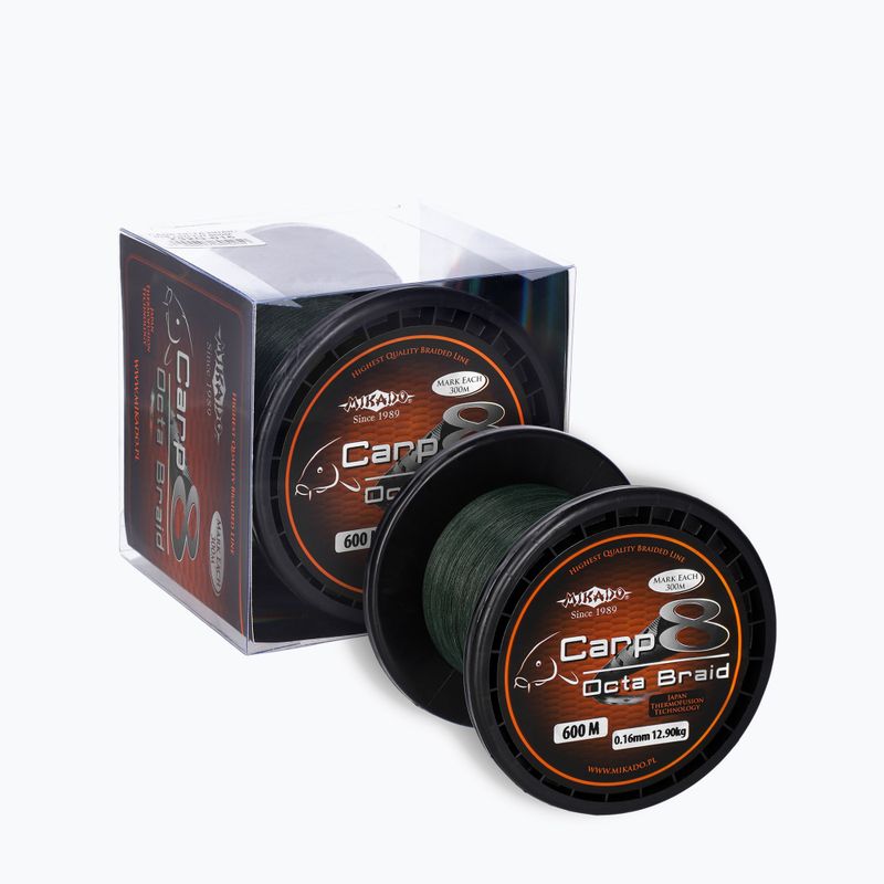 Mikado Carp Octa Braid zöld Z32G-016