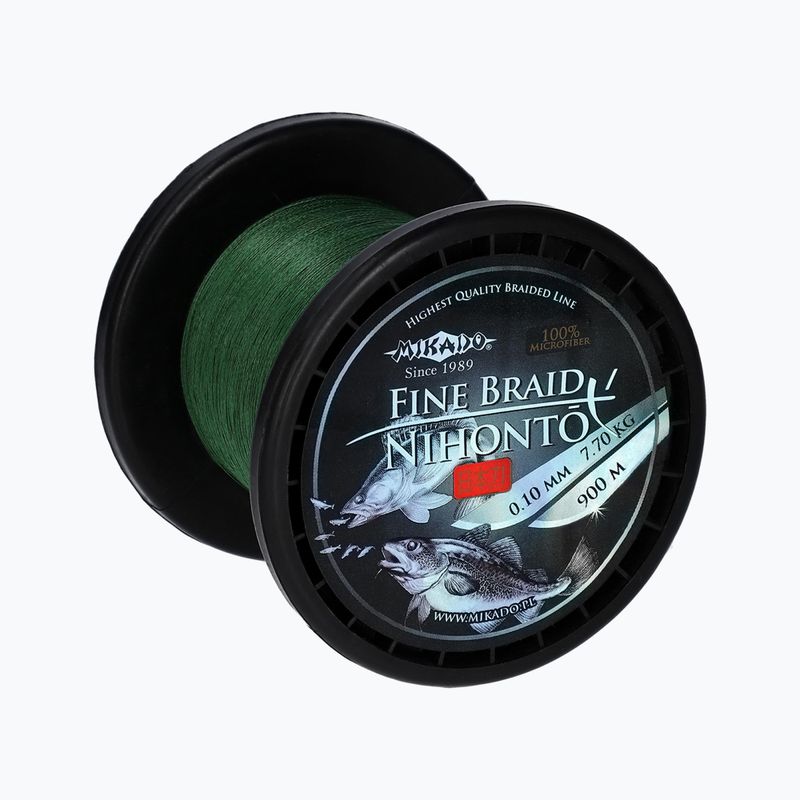 Mikado Nihonto Fine Braid fonófonat 900m zöld Z37G-025-900