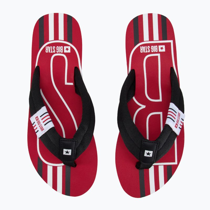 BIG STAR női flip flop JJ274A431 piros 5