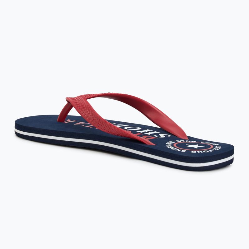 BIG STAR férfi flip flop LL174428 tengerészkék 3
