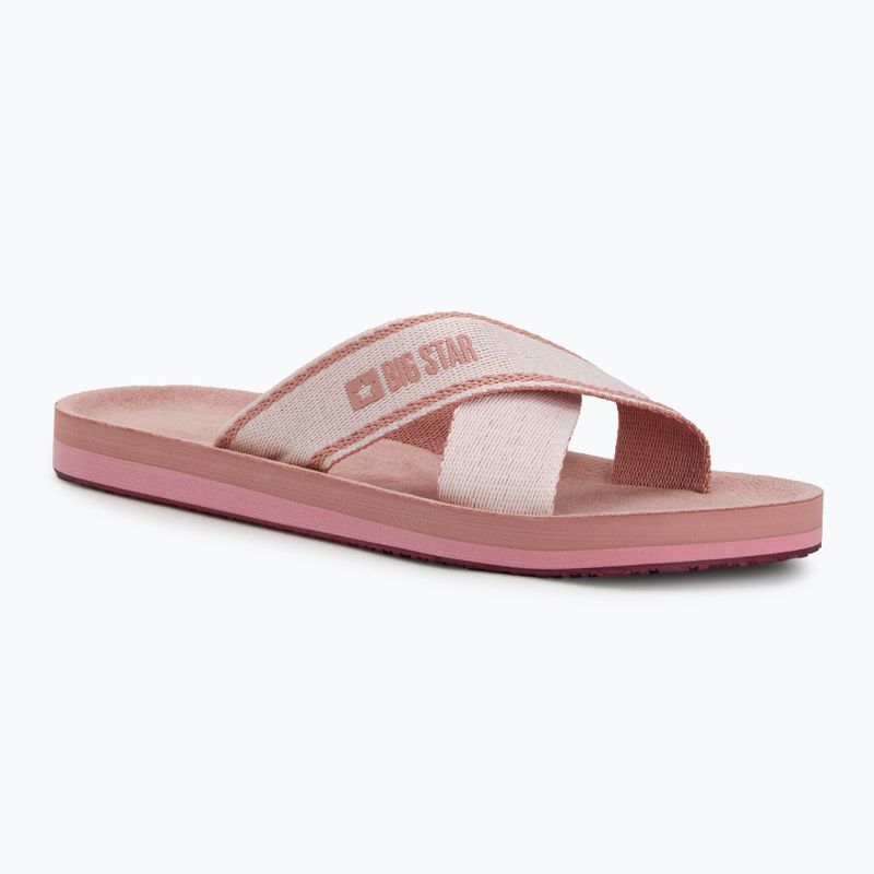 BIG STAR női flip-flop NN274A058 világos bézs színben