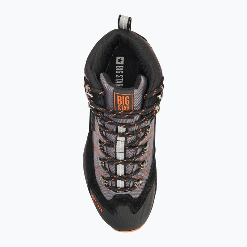 Férfi cipő BIG STAR OO174339 black/orange 5