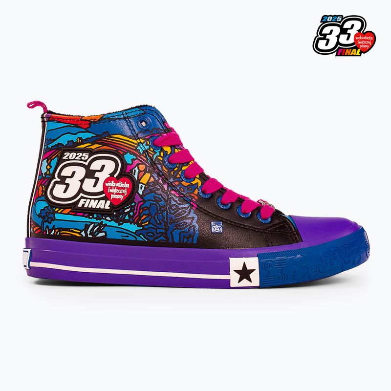 BIG STAR női edzőcipő RR274A650 kék/lila