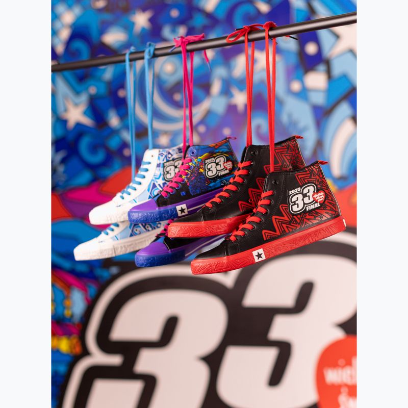 BIG STAR női edzőcipő RR274A652 fekete/piros 11
