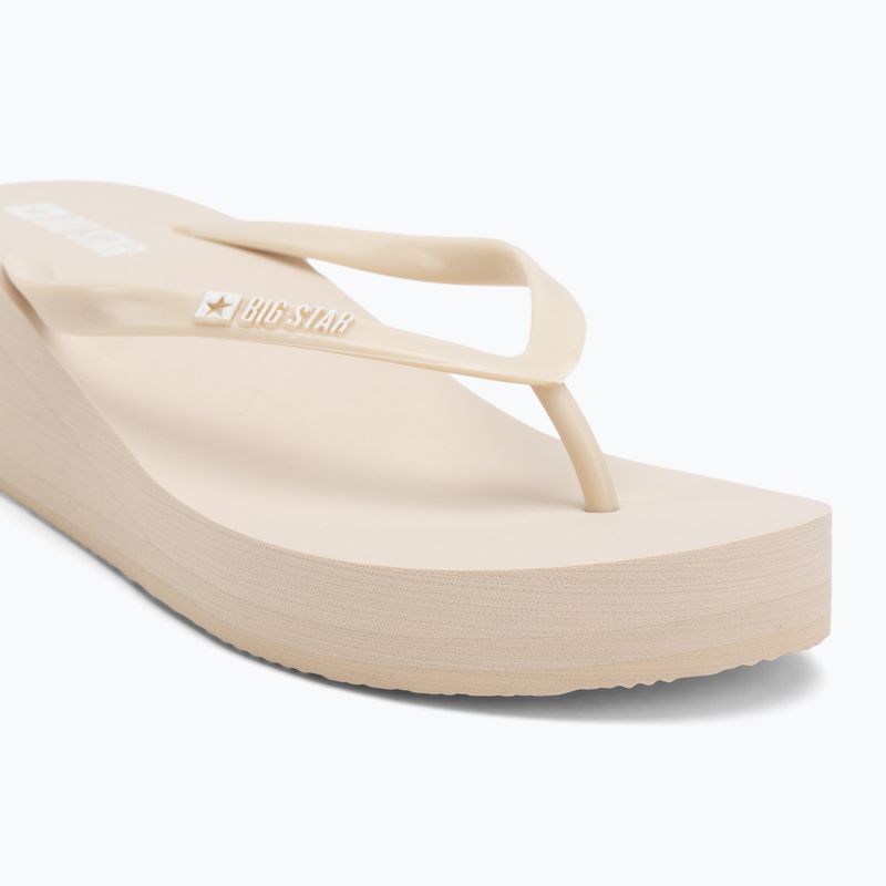 BIG STAR női flip flop RR274A551 bézs színben 7