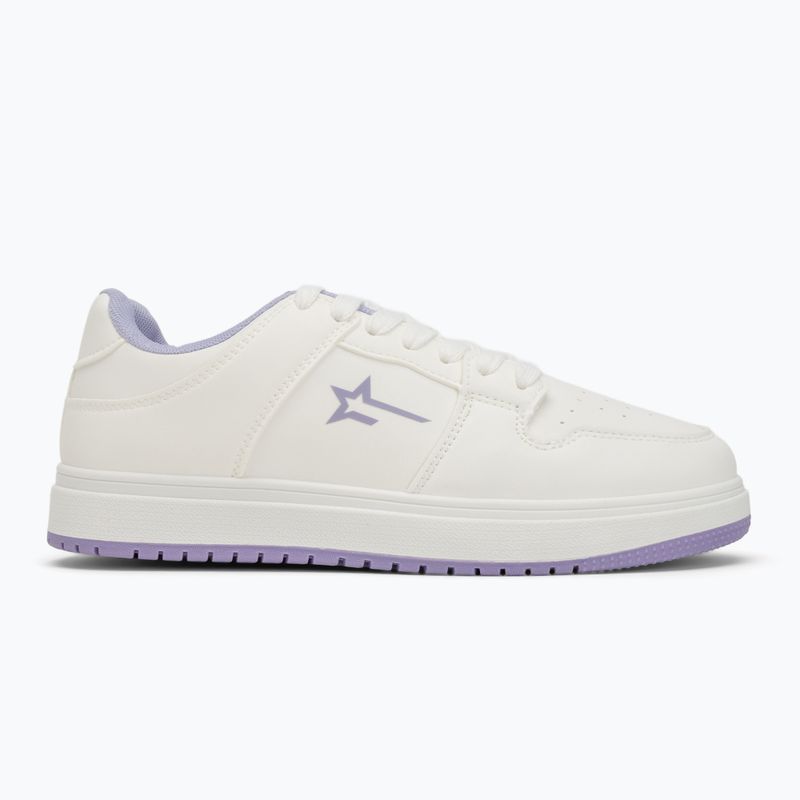 BIG STAR női cipő RR274A245 fehér/lila 2