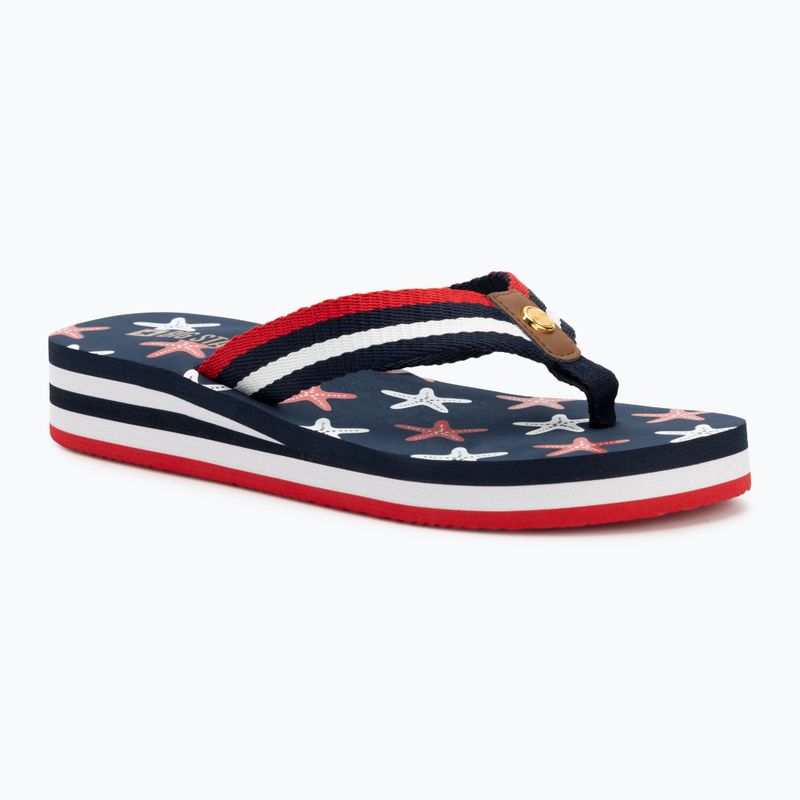 BIG STAR női flip flop RR274A127 tengerészkék / vörös