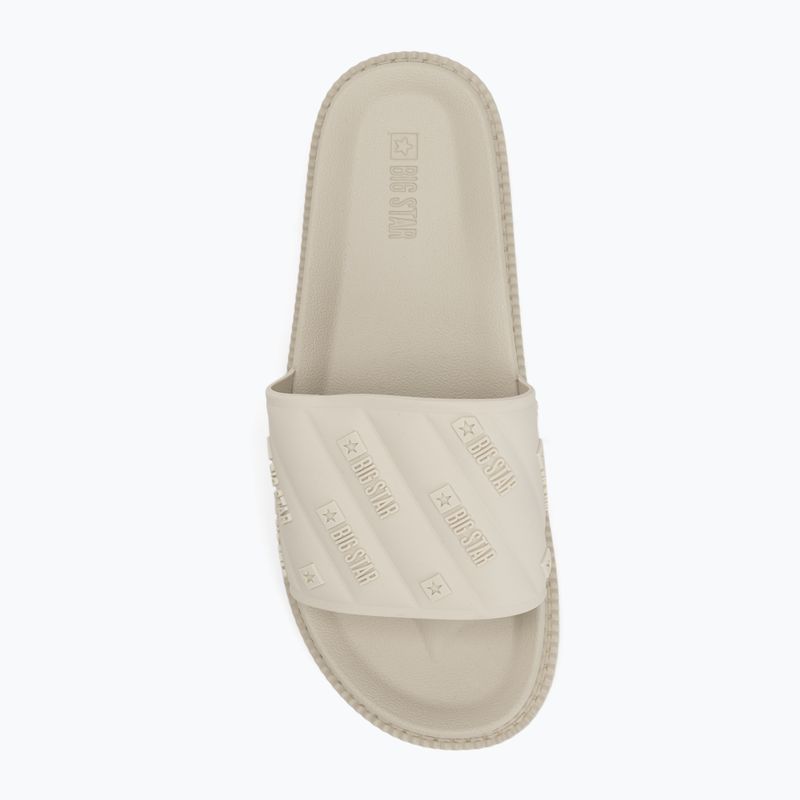 BIG STAR női flip flop RR274A542 bézs színben 5