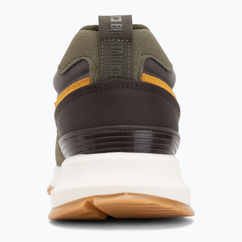 Férfi cipők BIG STAR RR174280 khaki/dark brown/grey 6