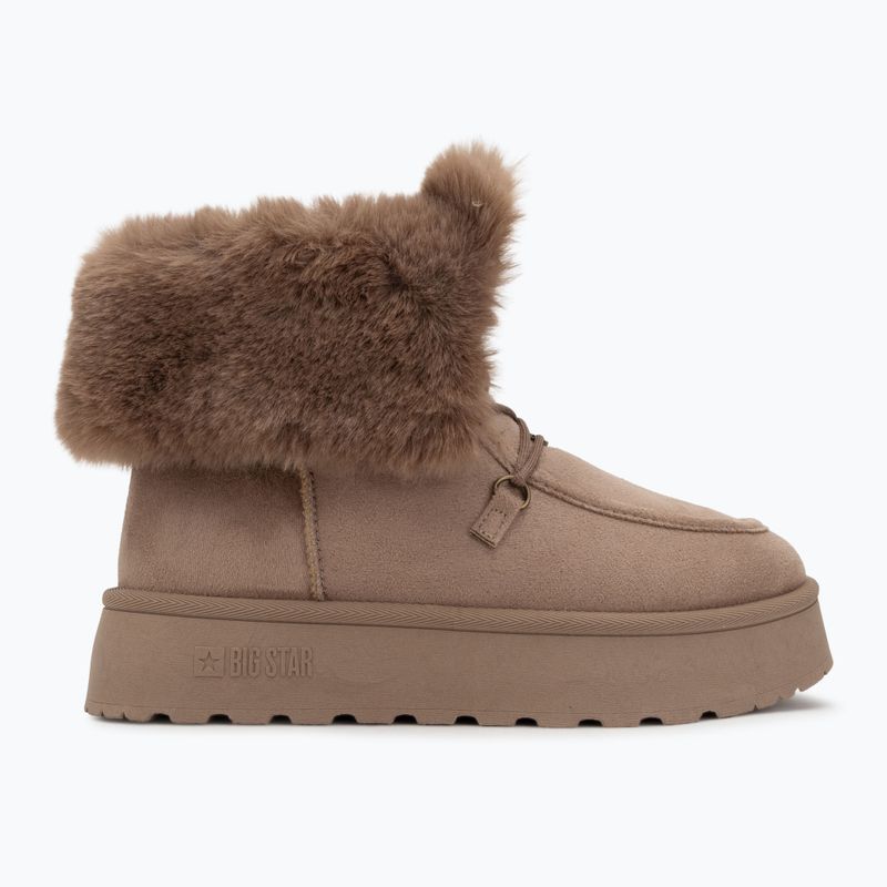 Női téli csizma BIG STAR SS274114 beige 2