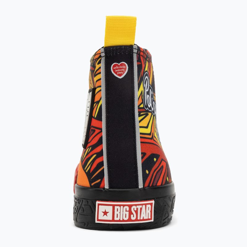 BIG STAR férfi edzőcipő SS174501 fekete/piros/sárga 6