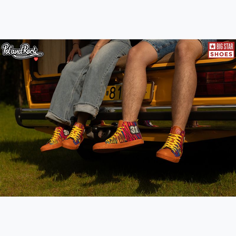 BIG STAR férfi edzőcipő SS174502 narancssárga 19