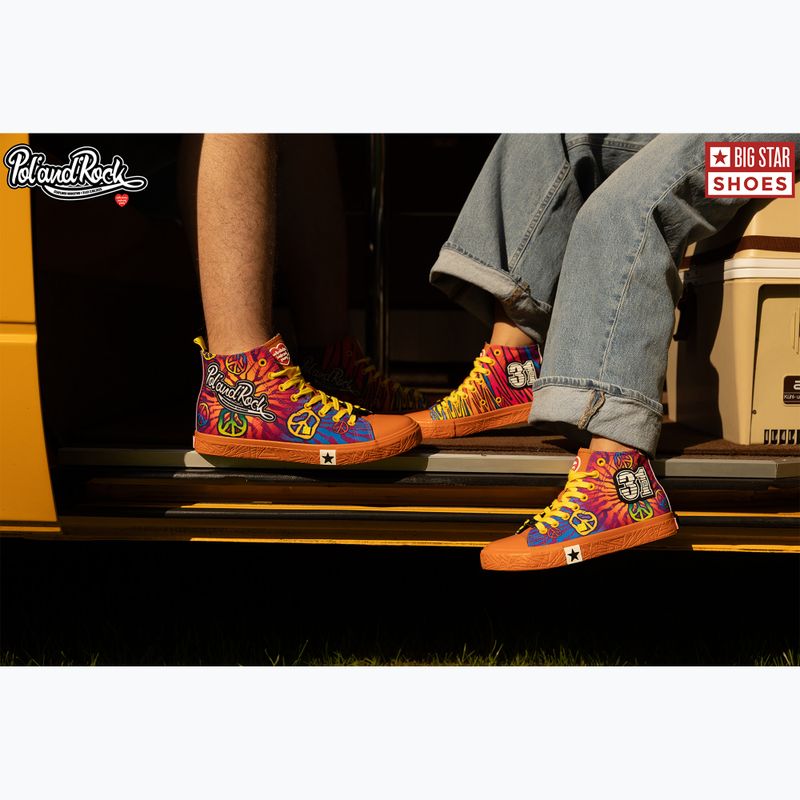 BIG STAR férfi edzőcipő SS174502 narancssárga 20