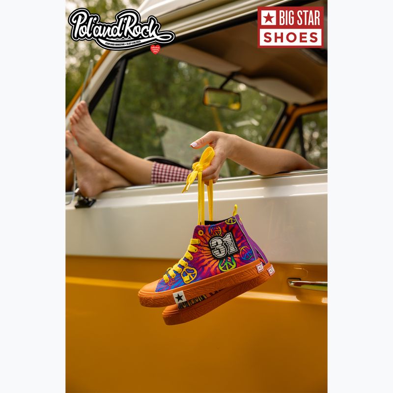 BIG STAR férfi edzőcipő SS174502 narancssárga 21