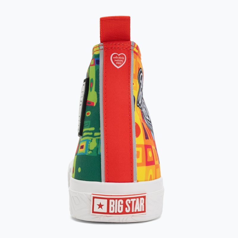 BIG STAR férfi edzőcipő SS174504 zöld/sárga 7