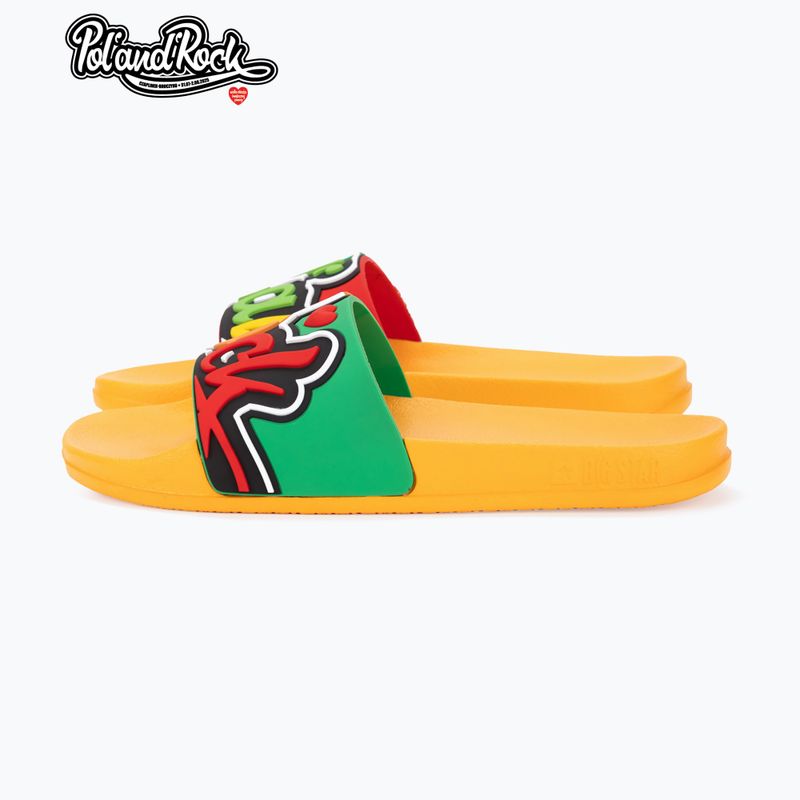 BIG STAR férfi flip-flop SS174507 sárga 2