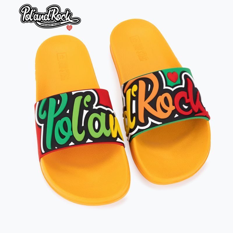 BIG STAR férfi flip-flop SS174507 sárga 3