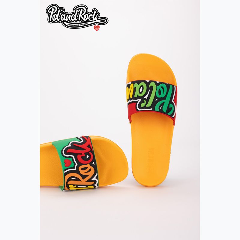 BIG STAR férfi flip-flop SS174507 sárga 4