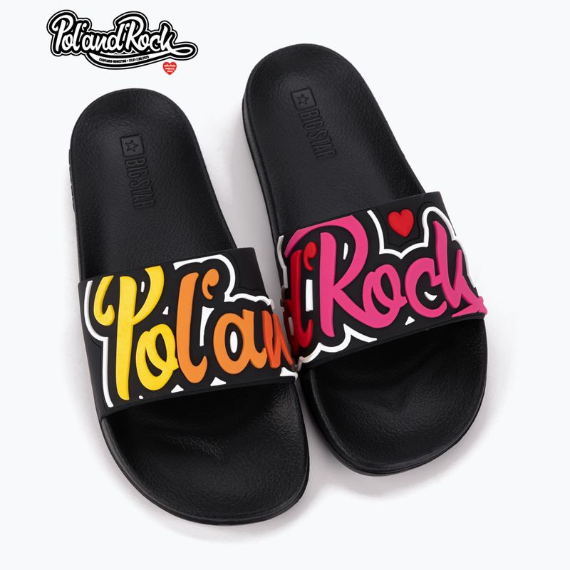 BIG STAR férfi flip-flop SS174508 fekete 3