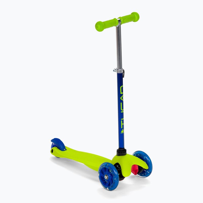 Gyermek háromkerekű robogó Meteor Tucan zöld-kék 22662