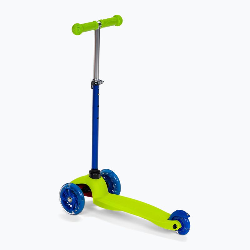 Gyermek háromkerekű robogó Meteor Tucan zöld-kék 22662 3
