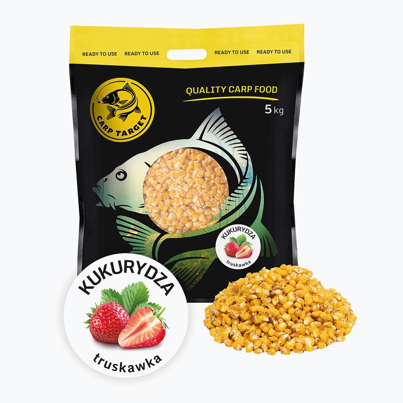 Carp Target horgászat kukorica Strawberry 0021