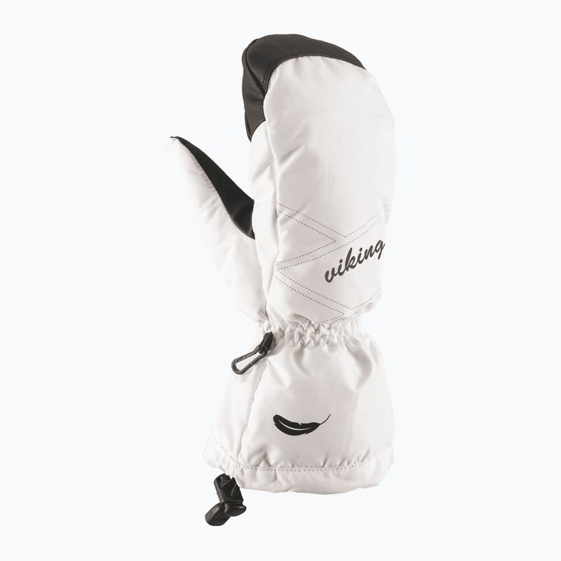 Női sí kesztyű Viking Strix Mitten Ski fehér 112/19/0300/01 7