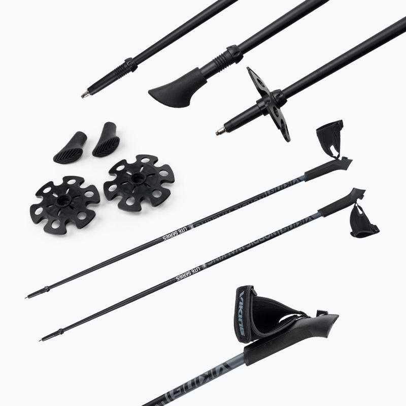 Nordic Walking botok Viking Lite Pro 08 fekete-szürke 650/21/4563/08/105 5