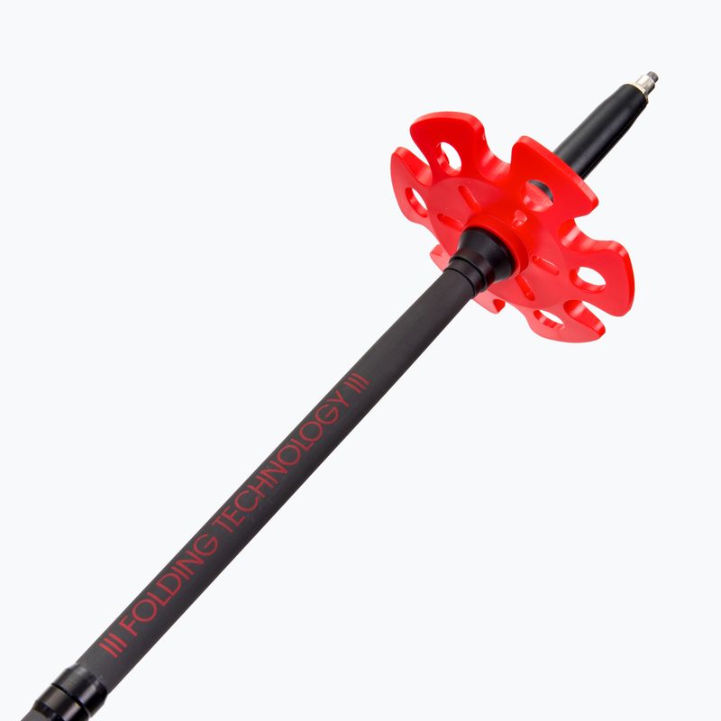 Sítúra botok Viking Spider black/red 9