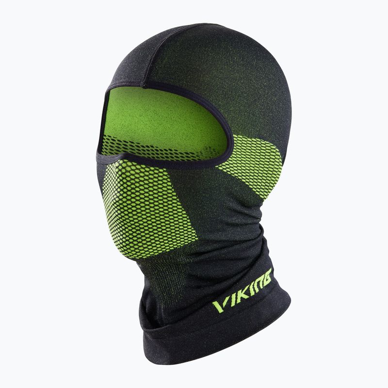 Gyerek balaclava Viking Sigurd Jr Multifunction black/lime