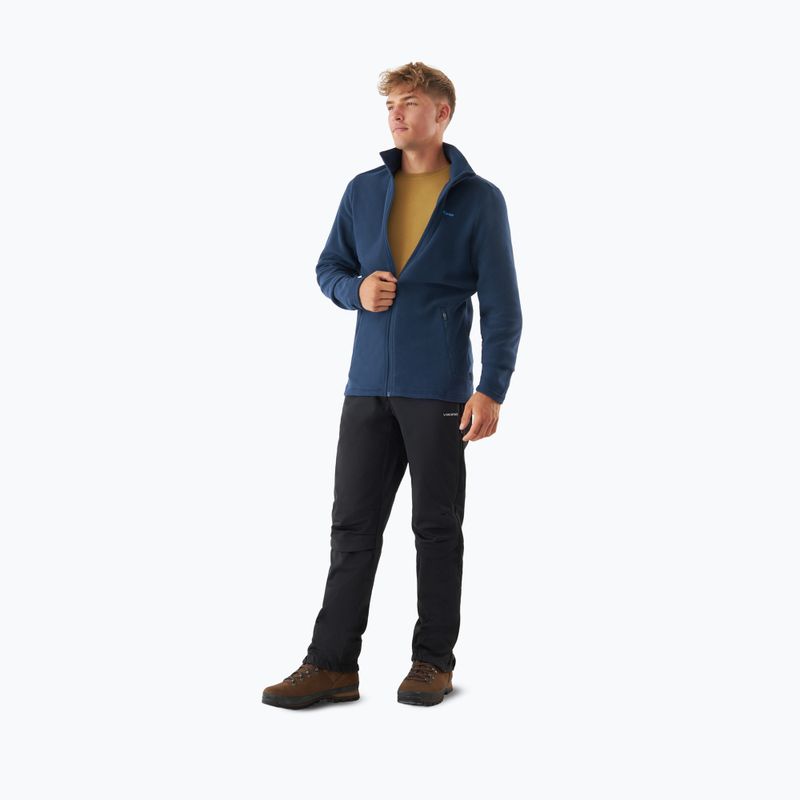 Férfi polár pulóver Viking Tesero navy 4
