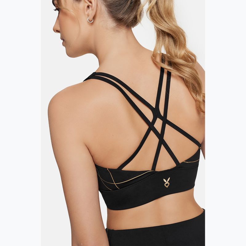 Cardio Bunny edzőmelltartó Flame fekete 5