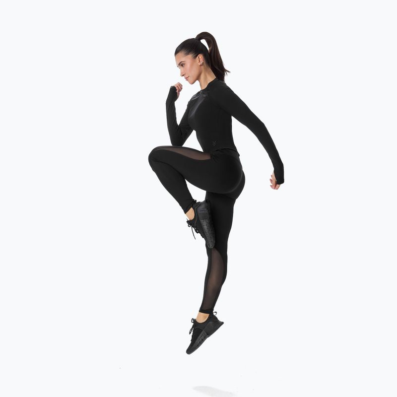 Női edző hosszú ujjú felső Cardio Bunny  black 4