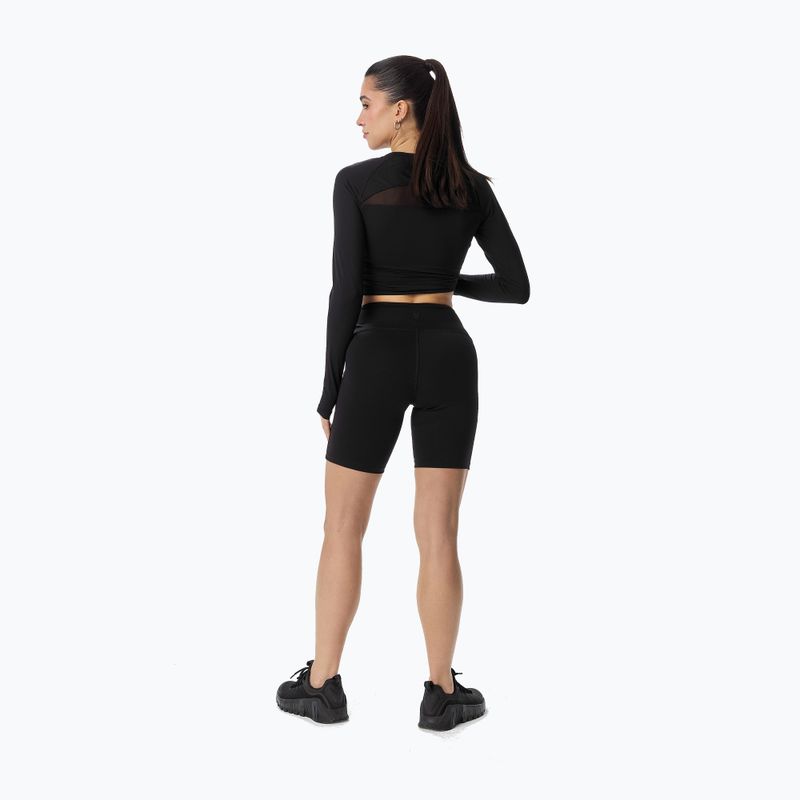 Női edzőshort Cardio Bunny Black biker 3