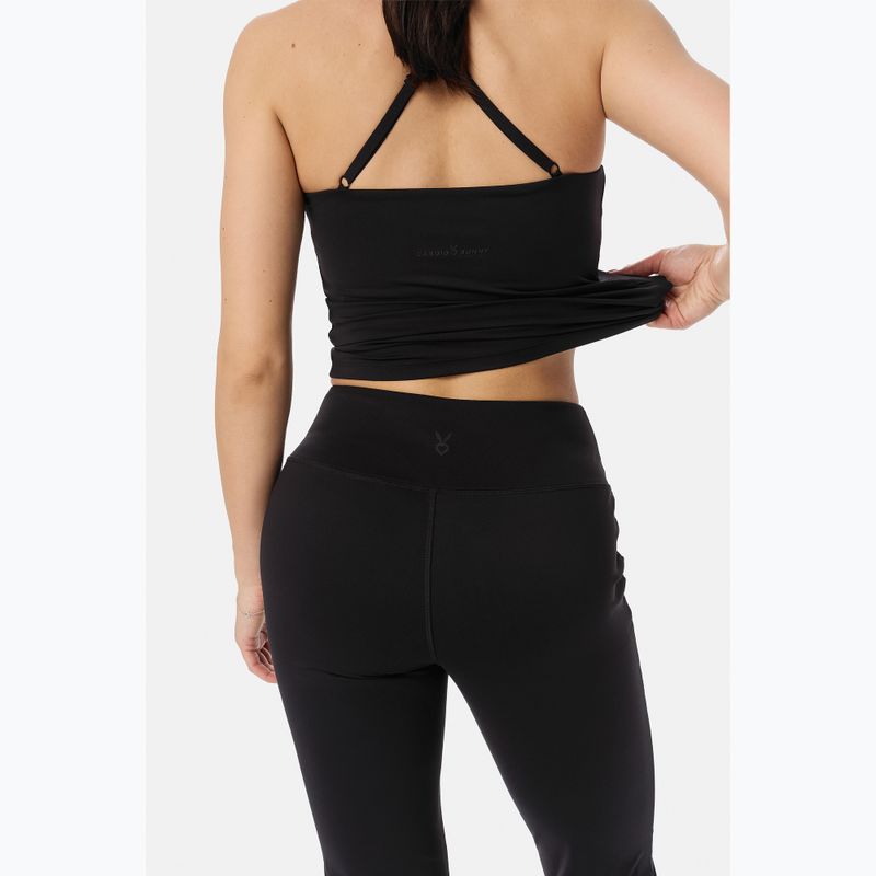 Női edző leggings Cardio Bunny Flare black 5