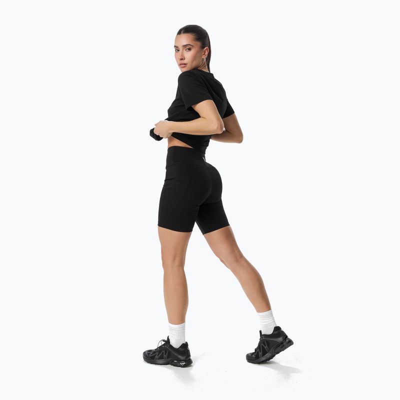 Női edzőshort Cardio Bunny Black biker 2