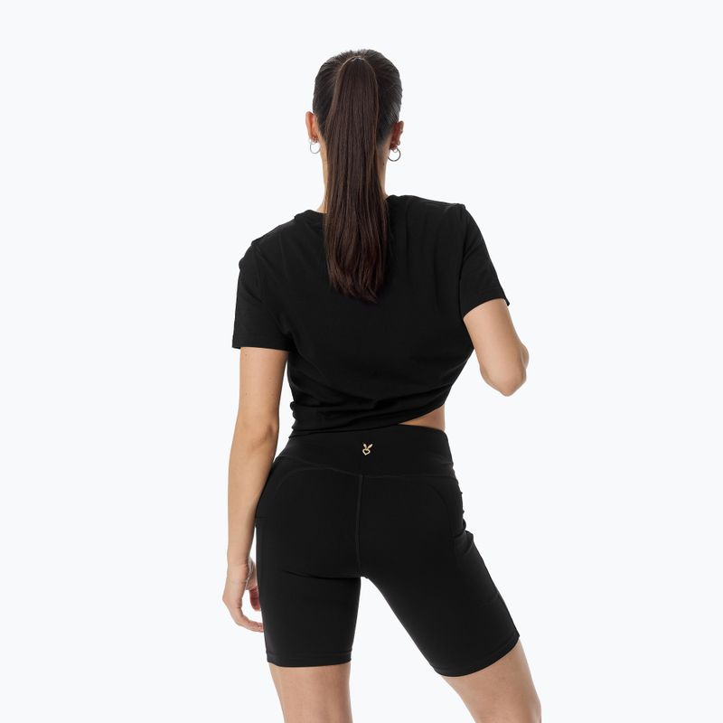 Női edzőshort Cardio Bunny Black biker 3