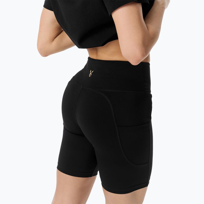 Női edzőshort Cardio Bunny Black biker 4